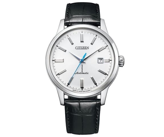 CITIZEN NK0000-10A Automatic Analog White Dial Leather Men’s Watch