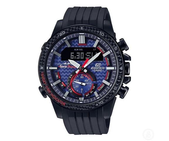 EDIFICE ECB-800TR-2ADR Limited Edition Toro Rosso Analog-Digital Men’s Watch