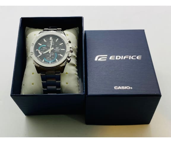 EDIFICE EFR-S567D-1AVUDF Chronograph Quartz Black Dial Stainless Steel Men’s Watch