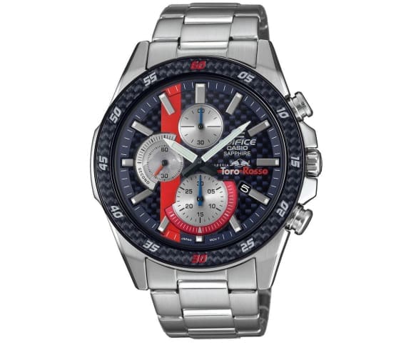 EDIFICE EFR-S567TR-2ADR Toro Rosso Limited Edition Stainless Steel Men’s Watch