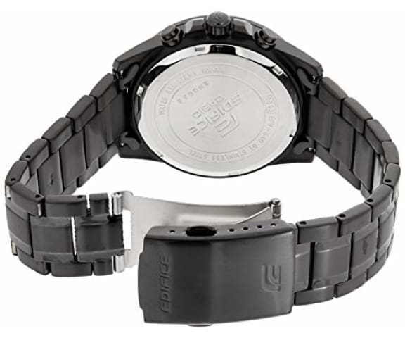 EDIFICE EFV-540DC-1AVUDF Chronograph Quartz Black Stainless Steel Men’s Watch