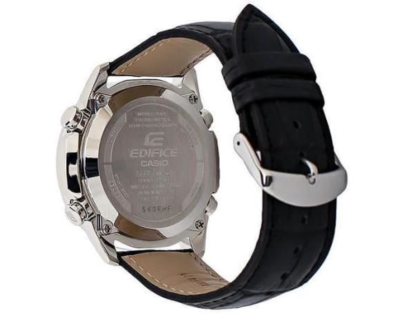 EDIFICE ERA-500L-1ADR Chronograph Analog Leather Black Men’s Watch
