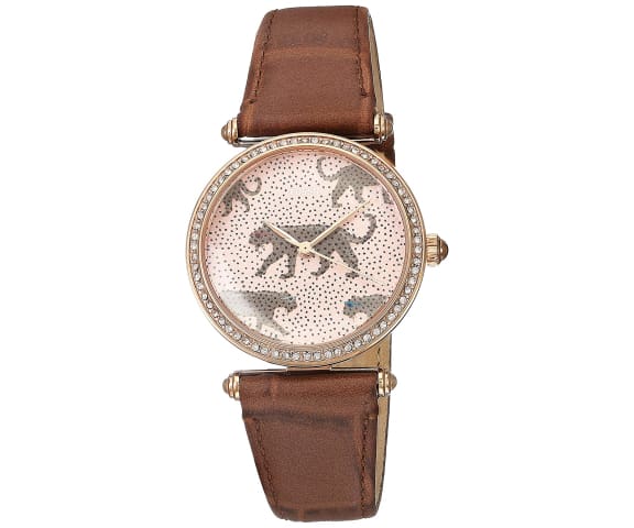 FOSSIL ES4683 Lyric Quartz Three Hand Brown Women’s Leather Watch