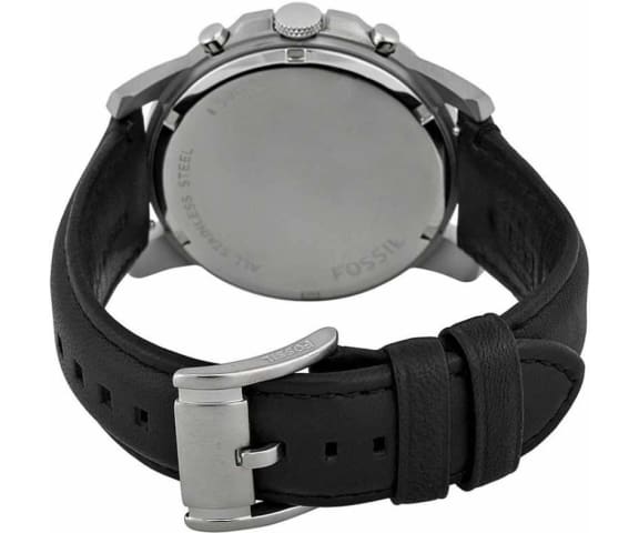 FOSSIL FS4812 Grant Chronograph Quartz Black Leather Men’s Watch