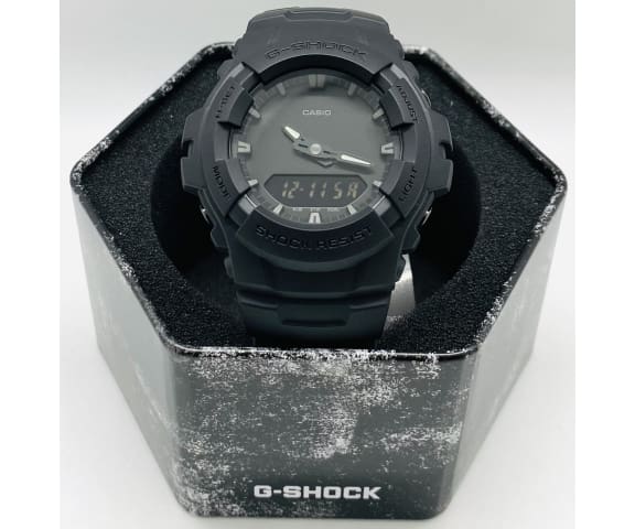 G-SHOCK G-100BB-1ADR Analog-Digital Black Men’s Watch