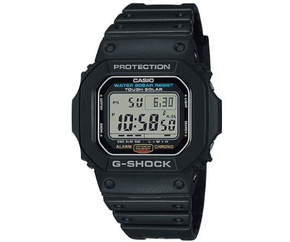 G-SHOCK G-5600E-1DR Digital Solar Black Men’s Watch