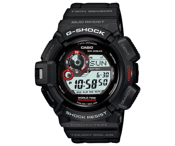 G-SHOCK G-9300-1DR Mudman Digital Black Mens Watch