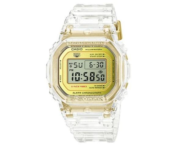 G-SHOCK DW-5035E-7DR Skeleton Gold 35th Anniversary Digital Men’s Watch