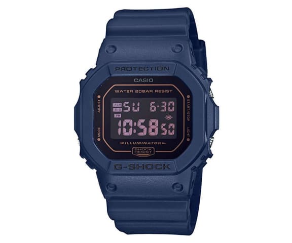 G-SHOCK DW-5600BBM-2DR Digital Blue Men’s Resin Watch
