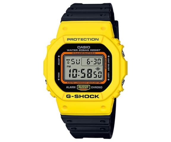 G-SHOCK DW-5600TB-1DR Digital Black & Yellow Men’s Watch