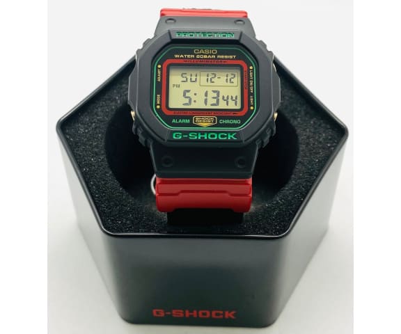 G-SHOCK DW-5600THC-1DR Digital Red & Black Men’s Watch