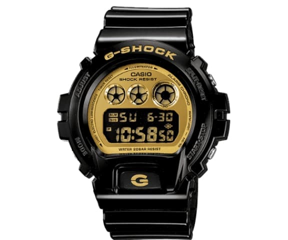 G-SHOCK DW-6900CB-1DS Digital Black & Gold Men’s Watch