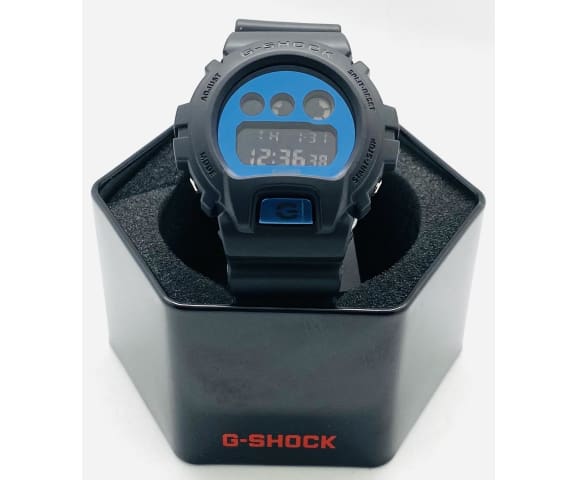 G-SHOCK DW-6900MMA-2DR Digital Black & Blue Men’s Resin Watch