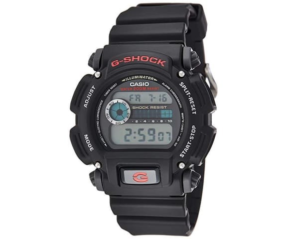 G-SHOCK DW-9052-1VHDR Mens Digital Sporty Watch