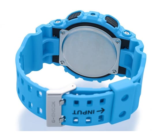 G-SHOCK GA-100RS-2A Analog-Digital Blue Unisex Watch