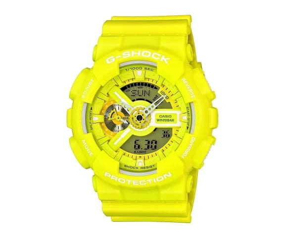 G-SHOCK GA-110BC-9ADR Analog-Digital Yellow Men’s Watch