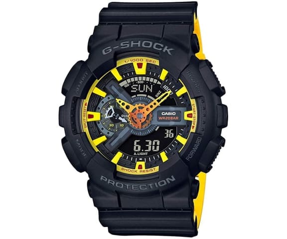 G-SHOCK GA-110BY-1ADR Analog-Digital Black & Yellow Men’s Watch