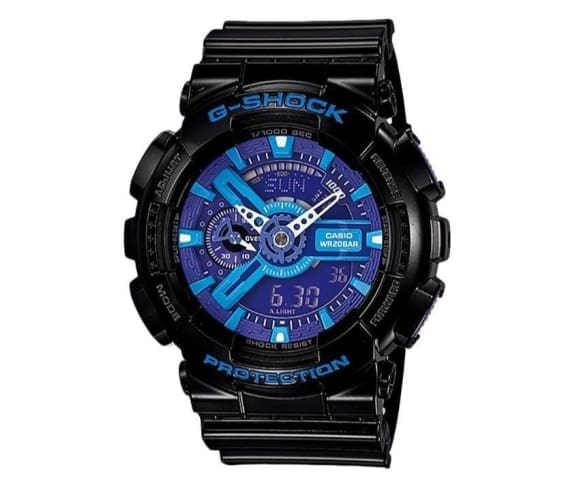 G-SHOCK GA-110HC-1ADR Analog-Digital Black & Blue Dial Men’s Watch