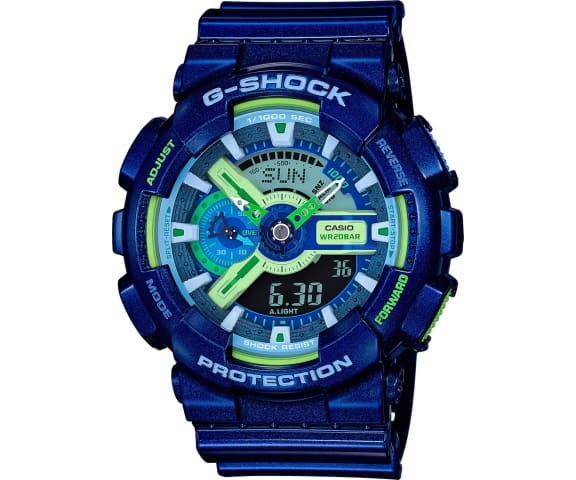 G-SHOCK GA-110MC-2A Analog-Digital Blue Mens Watch