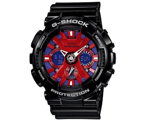 G-SHOCK GA-120B-1ADR Analog-Digital Black & Red Dial Men’s Watch