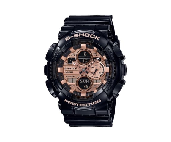 G-SHOCK GA-140GB-1A2DR Analog-Digital Black & Rose Gold Dial Men’s Watch