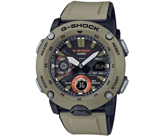 G-SHOCK GA-2000-5ADR Carbon Core Analog-Digital Men’s Resin Watch
