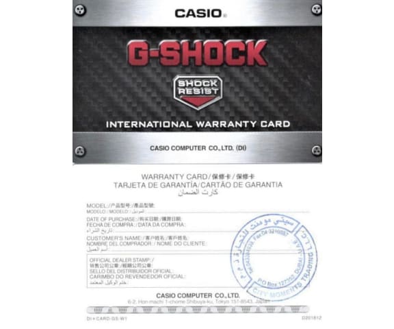 G-SHOCK GA-2100HC-2ADR Analog Digital Resin Band Men’s Watch