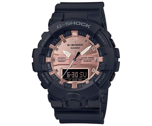 G-SHOCK GA-800MMC-1ADR Analog-Digital Black & Rose Gold Mens Watch