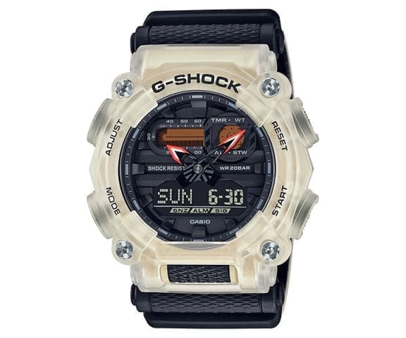 G-SHOCK GA-900TS-4ADR Analog-Digital Black Resin Band Men’s Watch