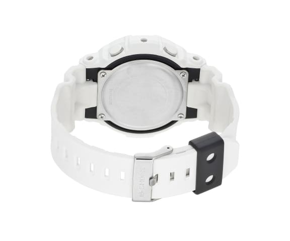G-SHOCK GAS-100B-7ADR Analog-Digital White & Black Dial Mens Watch