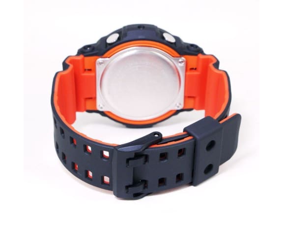  G-SHOCK GAS-100BR-1ADR Analog-Digital Black & Orange Men's Watch