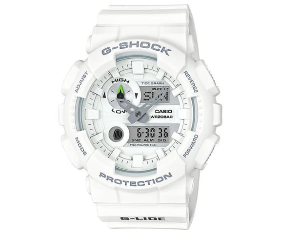 G-SHOCK GAX-100A-7ADR G-Lide Analog-Digital White Mens Watch