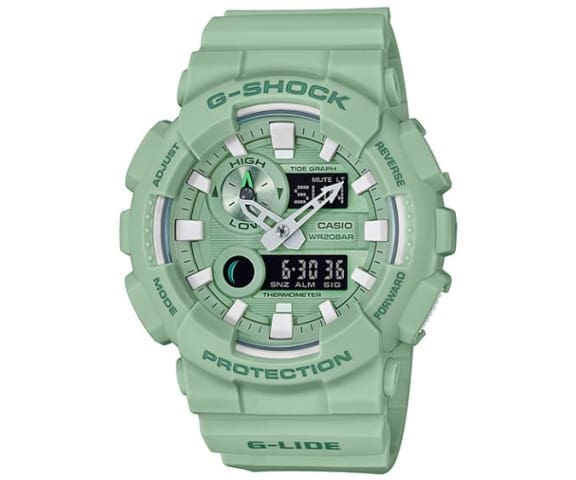 G-SHOCK GAX-100CSB-3ADR G-Lide Analog-Digital Green Men’s Watch