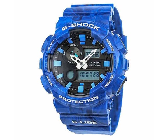  G-SHOCK GAX-100MA-2ADR G-Lide Analog-Digital Blue Men's Watch