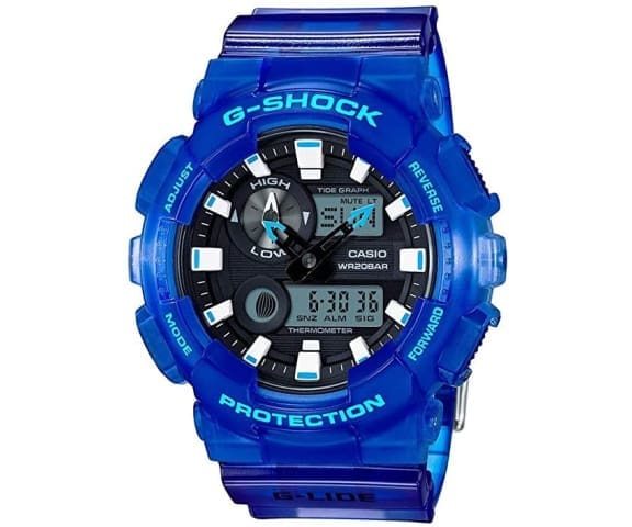 G-SHOCK GAX-100MSA-2ADR G-Lide Analog-Digital Blue Men’s Watch
