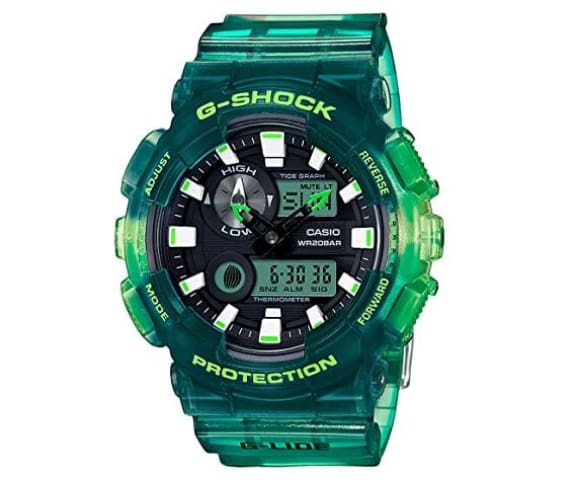 G-SHOCK GAX-100MSA-3ADR G-Lide Analog-Digital Green Men’s Watch