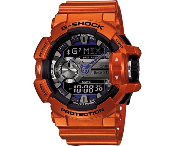 G-SHOCK GBA-400-4BDR G-Mix Bluetooth Analog-Digital Men’s Resin Watch