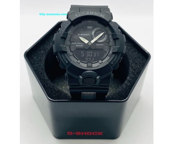 G-SHOCK GBA-800LU-1ADR G-Squad Analog-Digital Black Men’s Resin Watch