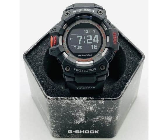 G-SHOCK GBD-100-1DR G-Squad Athleisure Bluetooth Digital Black Resin Band Men’s Watch