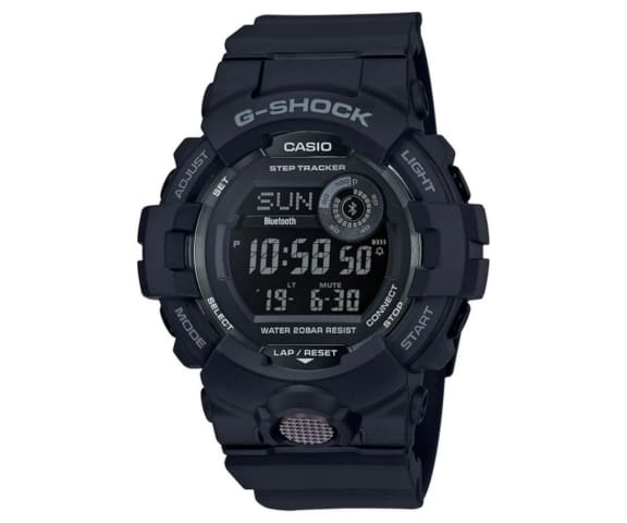 G-SHOCK GBD-800-1BDR G-Squad Bluetooth Digital Black Mens Watch