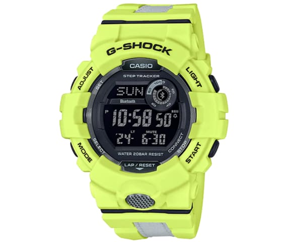G-SHOCK GBD-800LU-9DR G-Squad Bluetooth Digital Yellow Men’s Resin Watch