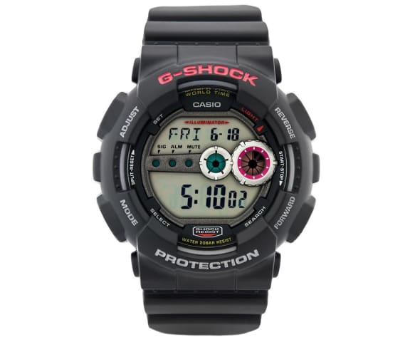 G-SHOCK GD-100-1ADR Digital Black Resin Men’s Watch