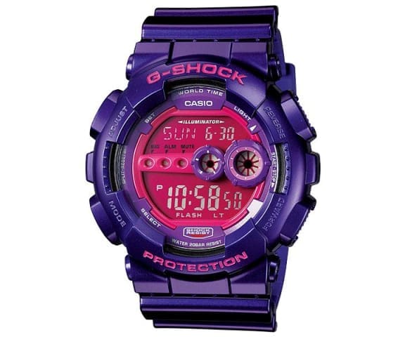 G-SHOCK GD-100SC-6DR Digital Purple Unisex Watch