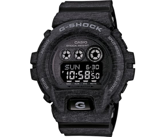 G-SHOCK GD-X6900HT-1DR Digital Heathered Black Men’s Resin Watch