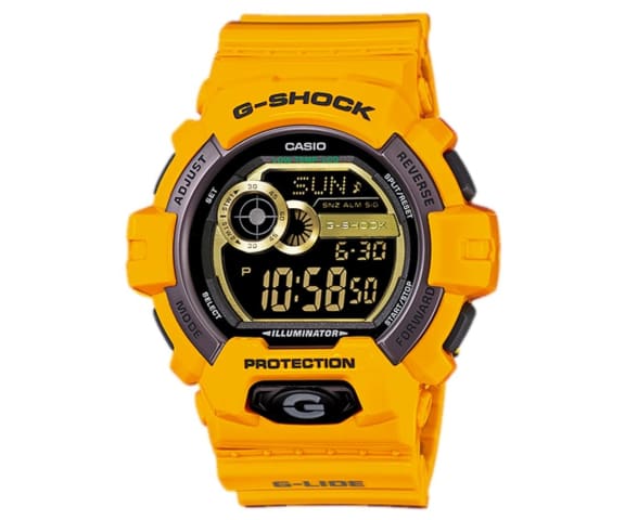 G-SHOCK GLS-8900-9DR G-Lide Digital Yellow Mens Watch