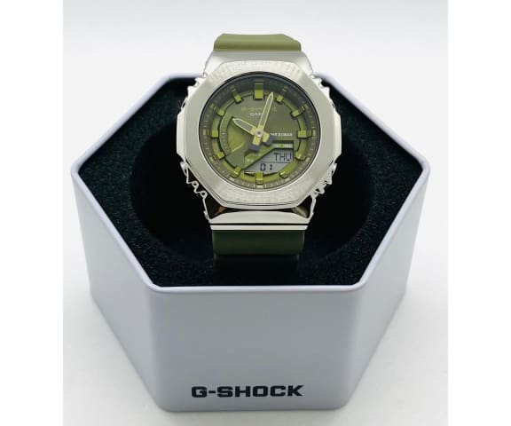 G-SHOCK GM-S2100-3ADR Analog-Digital Resin Band Women’s Watch