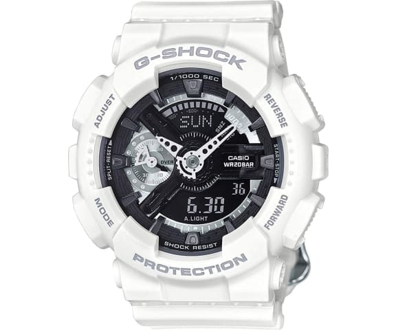G-SHOCK GMA-S110CW-7A1DR Analog-Digital White & Black Dial Men’s Watch