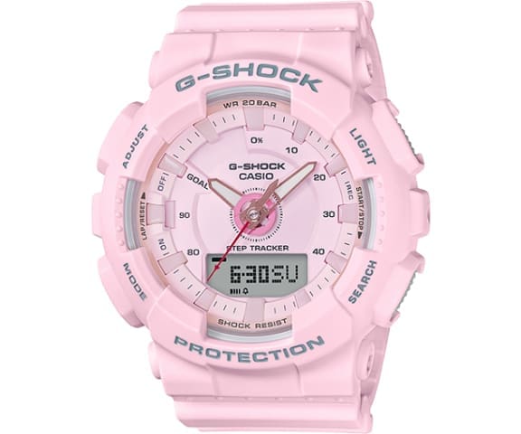 G-SHOCK GMA-S130-4ADR Analog-Digital Pink Women’s Resin Watch