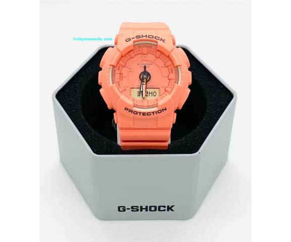 G-SHOCK GMA-S130VC-4ADR Analog-Digital Pink Women’s Resin Watch