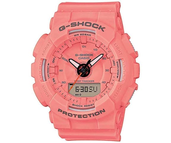 G-SHOCK GMA-S130VC-4ADR Steptracker Analog-Digital Pink Womens Watch